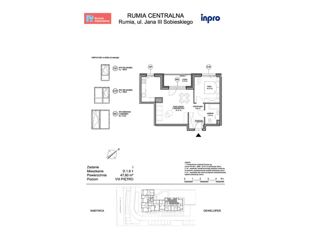 Mieszkanie w inwestycji Rumia Centralna, symbol D.1.9.1 » nportal.pl