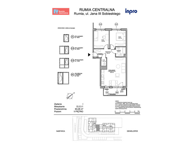 Mieszkanie w inwestycji Rumia Centralna, symbol D.2.3.1 » nportal.pl