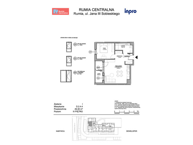 Mieszkanie w inwestycji Rumia Centralna, symbol D.2.4.4 » nportal.pl