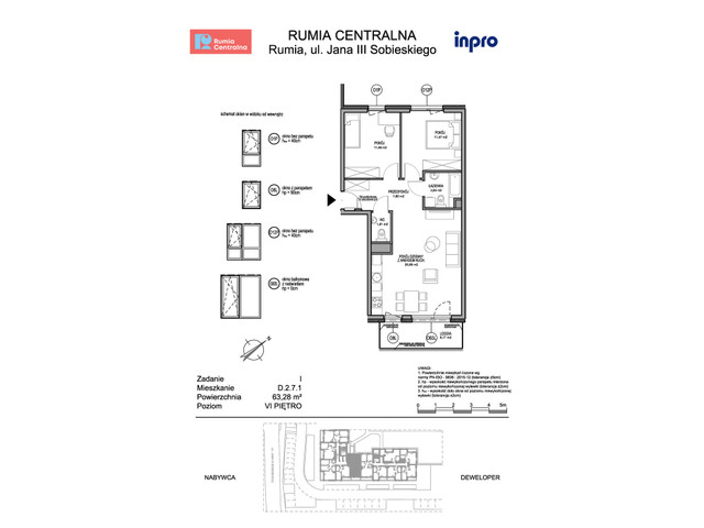 Mieszkanie w inwestycji Rumia Centralna, symbol D.2.7.1 » nportal.pl