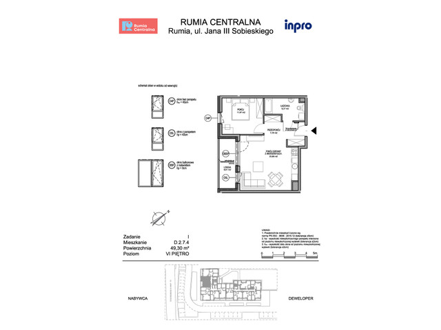 Mieszkanie w inwestycji Rumia Centralna, symbol D.2.7.4 » nportal.pl