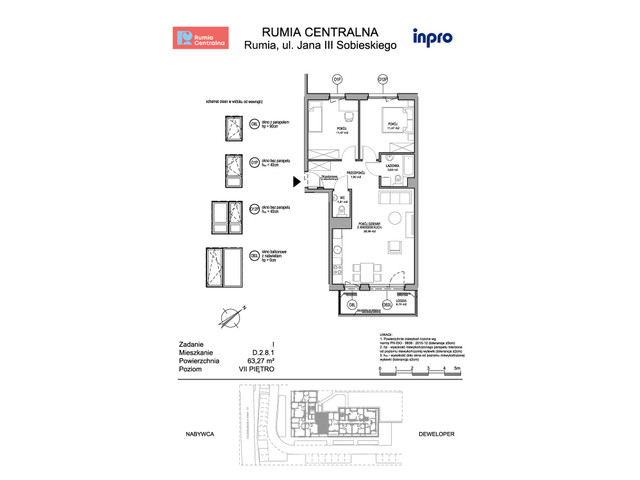 Mieszkanie w inwestycji Rumia Centralna, symbol D.2.8.1 » nportal.pl