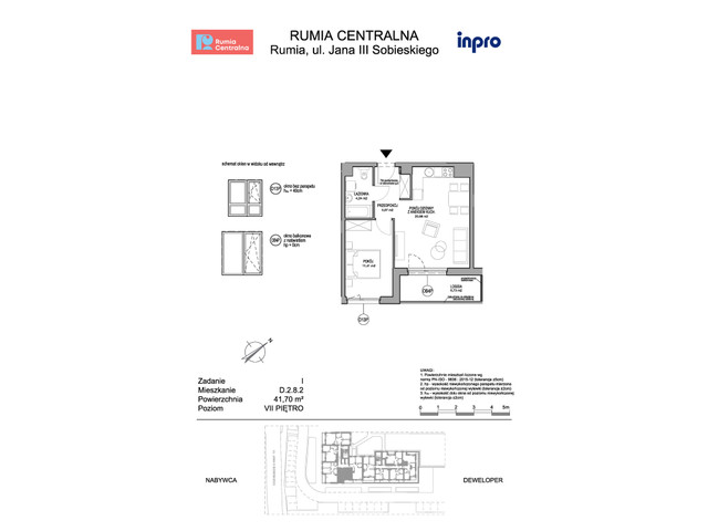 Mieszkanie w inwestycji Rumia Centralna, symbol D.2.8.2 » nportal.pl