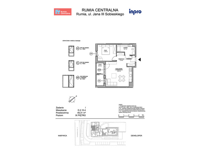 Mieszkanie w inwestycji Rumia Centralna, symbol D.2.10.4 » nportal.pl