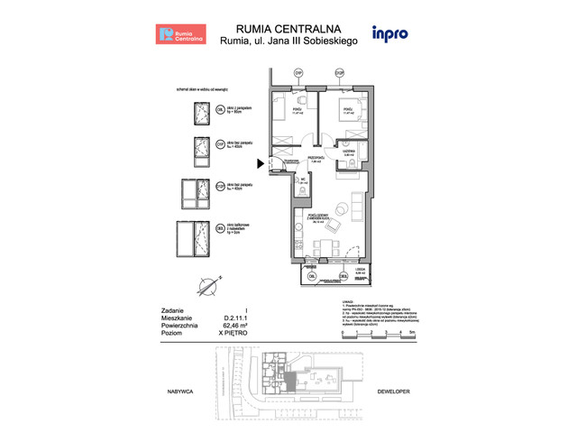 Mieszkanie w inwestycji Rumia Centralna, symbol D.2.11.1 » nportal.pl