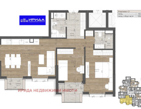 Mieszkanie na sprzedaż, Bułgaria София/sofia Изгрев/Izgrev, 363 623 dolar (1 421 768 zł), 110 m2, 100377643