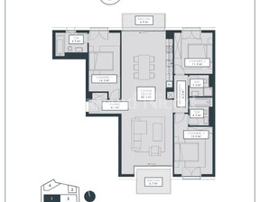 Mieszkanie na sprzedaż, Szwajcaria Montreux, 1 583 529 dolar (6 476 636 zł), 122 m2, 100220839