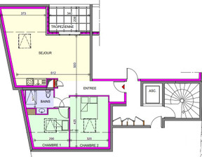 Mieszkanie na sprzedaż, Francja Feurs, 234 391 dolar (907 092 zł), 55 m2, 100728643