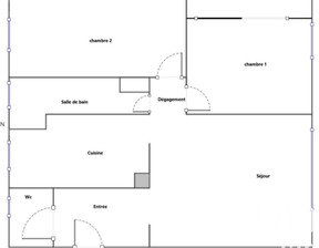 Mieszkanie na sprzedaż, Francja L'haÿ-Les-Roses, 237 408 dolar (992 366 zł), 54 m2, 101520036