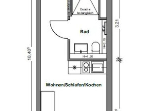 Mieszkanie do wynajęcia, Niemcy Berlin Rudower Chaussee, 1351 dolar (5648 zł), 31 m2, 94260983