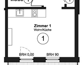 Kawalerka do wynajęcia, Niemcy Berlin Crailsheimer Straße, 1169 dolar (4886 zł), 28 m2, 95125822