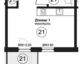 Kawalerka do wynajęcia, Niemcy Berlin Crailsheimer Straße, 1283 dolar (5016 zł), 29 m2, 95220420