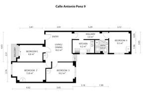 Kawalerka do wynajęcia, Hiszpania Valencia Calle Antonio Ponz, 551 dolar (2133 zł), 70 m2, 99942543