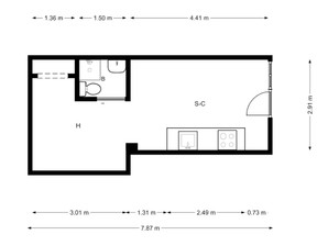 Kawalerka do wynajęcia, Hiszpania Madrid Calle de Gutierre de Cetina, 1278 dolar (4894 zł), 35 m2, 65795166