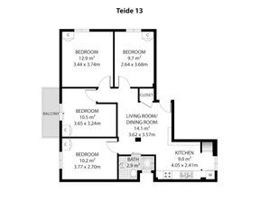 Kawalerka do wynajęcia, Hiszpania Valencia Carrer Pic del Teide, 531 dolar (2173 zł), 70 m2, 99022731