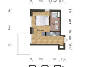 Kawalerka do wynajęcia, Niemcy Berlin Brunnenstraße, 1637 dolar (6399 zł), 22 m2, 90237152