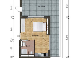 Kawalerka do wynajęcia, Niemcy Berlin Brunnenstraße, 1666 dolar (6965 zł), 27 m2, 90237153