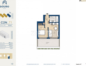 Mieszkanie na sprzedaż, Portugalia Vila Nova De Gaia, 314 247 dolar (1 313 553 zł), 40 m2, 99916399