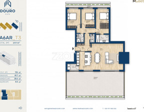 Mieszkanie na sprzedaż, Portugalia Vila Nova De Gaia, 1 230 801 dolar (5 144 747 zł), 136 m2, 99916440