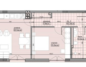 Mieszkanie na sprzedaż, Bułgaria София/sofia Овча купел/Ovcha kupel, 131 932 dolar (506 620 zł), 71 m2, 100186419