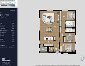 Mieszkanie na sprzedaż, Portugalia Porto, 588 186 dolar (2 264 516 zł), 156 m2, 85597858