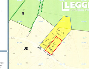 Działka na sprzedaż, Francja Nanteuil, 28 969 dolar (121 090 zł), 1000 m2, 94674239