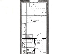 Kawalerka na sprzedaż, Francja Villabe, 118 636 dolar (456 749 zł), 32 m2, 94672567