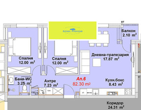 Mieszkanie na sprzedaż, Bułgaria София/sofia Бояна/Boiana, 186 397 dolar (758 636 zł), 82 m2, 102846941