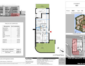 Mieszkanie na sprzedaż, Francja Calvi, 418 374 dolar (1 610 740 zł), 73,62 m2, 99929939