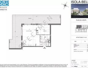 Mieszkanie na sprzedaż, Francja Cannes, 768 379 dolar (3 142 671 zł), 58,9 m2, 100369541