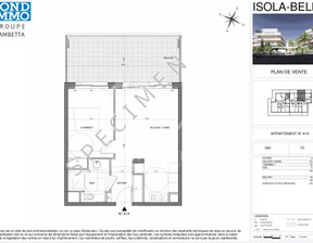 Mieszkanie na sprzedaż, Francja Cannes, 620 614 dolar (2 538 312 zł), 44,6 m2, 100369544