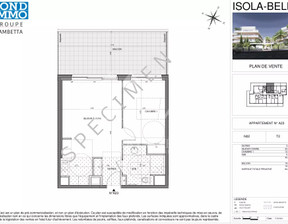 Mieszkanie na sprzedaż, Francja Cannes, 650 167 dolar (2 659 183 zł), 45,3 m2, 100369539