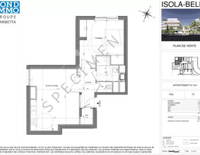 Mieszkanie na sprzedaż, Francja Cannes, 343 890 dolar (1 378 999 zł), 56,3 m2, 101566532