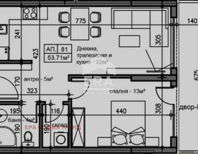 Mieszkanie na sprzedaż, Bułgaria София/sofia Люлин /Liulin , 84 930 dolar (339 719 zł), 60 m2, 103965926