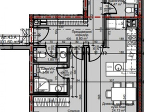 Mieszkanie na sprzedaż, Bułgaria София/sofia Младост /Mladost , 253 933 dolar (1 038 585 zł), 118 m2, 100723143