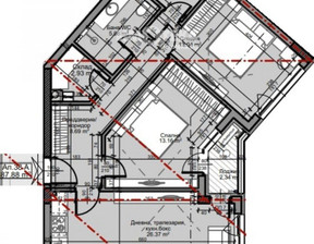 Mieszkanie na sprzedaż, Bułgaria София/sofia Младост /Mladost , 220 252 dolar (900 831 zł), 102 m2, 91793787