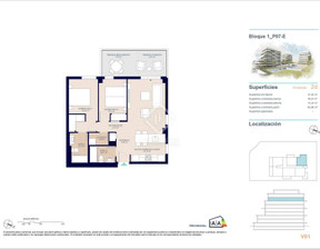 Mieszkanie na sprzedaż, Hiszpania Villajoyosa, 406 606 dolar (1 557 302 zł), 75 m2, 97937457