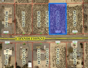 Działka na sprzedaż, Usa Pahrump 2360 E Dandelion Street, 31 900 dolar (122 177 zł), 4613,42 m2, 99208898